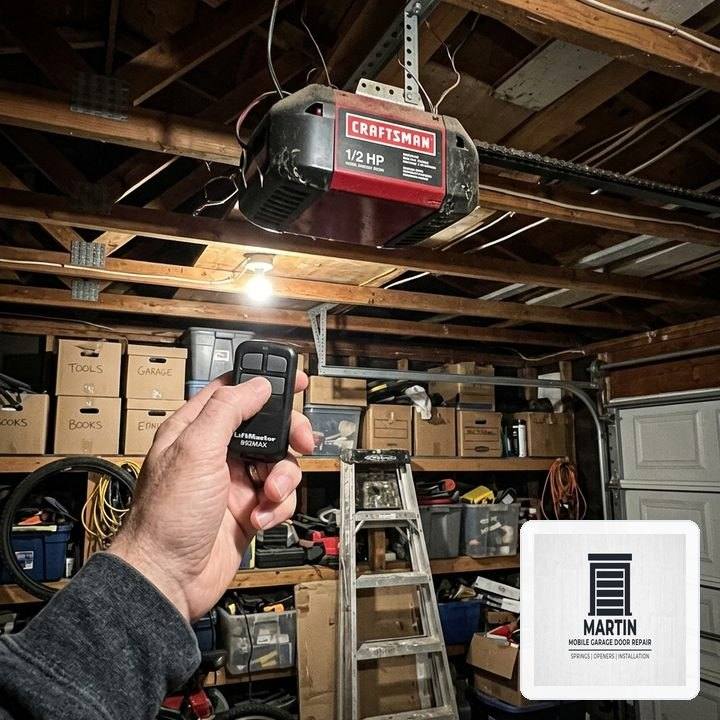 Martin Mobile Garage Door Repair in Crowley, TX: Heavy-Duty Steel Section Strut & 11-Gauge Hinge Reinforcement - Crowley, TX